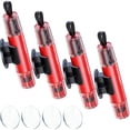 thumbnail image 1 of W829 Safe Hammer Car Window Breaker, 2 in 1 Car Window Breaker and Seat Belt Cutter, Multifunctional Auto Glass Breaker, Car Hammer Seatbelt Cutter Emergency Escape Tool(4 Pack, Red), 1 of 1