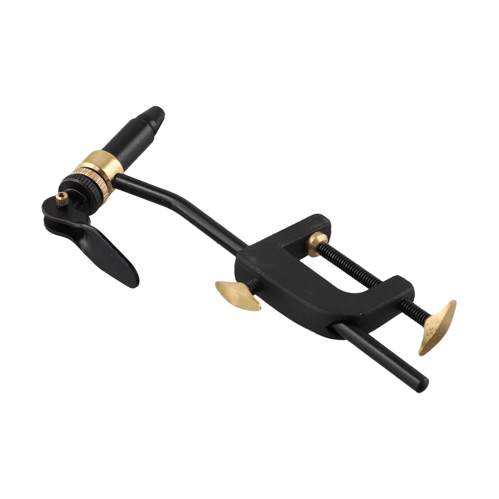 RANMEI Fly Tying Vise Tool Safety Holding Fishing Hook C-Clamp Tying Vise With Steel Hardened Jaw Fly Fishing Tackle Kit Accessories
