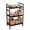 Black/3L/16.54 x 11.02 x 27.56 inch, variant on Alvantor 3/4-Tier Industrial Bookshelf, Narrow Storage Rack classical-style shelves for living rooms, homes, and offices
