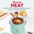 thumbnail image 2 of Calentador de Comida Personal DASH Hot2Go 590 ml Portátil Aqua, 2 of 8
