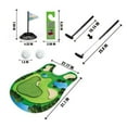 thumbnail image 4 of Juego de golf para ir al baño, Práctica de juego de golf para jugar al baño, Novedad de mini golf, gran tiempo para ir al baño, mini golf para, 4 of 8