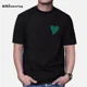 thumbnail image 5 of AMI AMORING Camiseta de algodón de verano de alta calidad para hombres y mujeres Camiseta casual de manga media holgada de algodón del mismo estilo para parejas, 5 of 5
