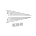 thumbnail image 3 of Stainless Steel Non-slip Board Decoration Engine Cover Hood Anti-skid Plate for TRX-6 1/10 RC Crawler Car Model Upgrade Parts, 3 of 7