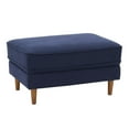 thumbnail image 3 of CorLiving Mulberry Versatile Mid-Century Modern Upholstered Ottoman Foot Rest, 3 of 8