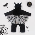 thumbnail image 5 of SIYUDAN Kids Bat Costume Halloween Bat Wings Outfits With Hat Halloween Costume Toddler, Size 2-3 Years, 5 of 6