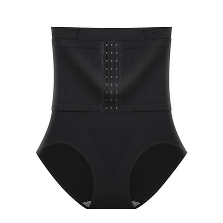 HAiming Womens High Waisted Shapewear Panties Seamless Adjustable Waist Butt Lifting Body Shaper Underwear Girdle Panty Ladies Clothes