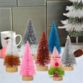 thumbnail image 6 of ZPAQI 4 Pcs Mini Christmas Tree Desktop Decoration Holiday Sign Stylish Tree, 6 of 20