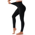 thumbnail image 1 of Leggings Bluemaple de cintura alta con control de abdomen, suaves para yoga, 1 of 6
