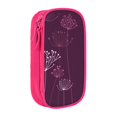 thumbnail image 1 of XMXY Bohemian Botanical Drawing Large Capacity Pencil Case, Portable Pencil Bags with Compartments Zipper Pink, 1 of 7