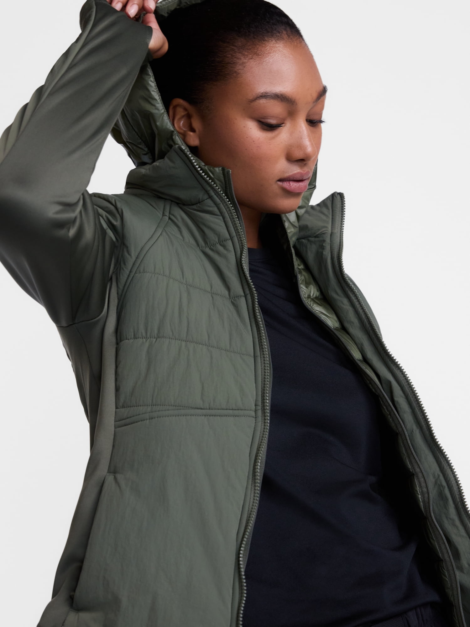 Ozark Trail Women's and Women's Plus Hybrid Jacket, Sizes XS-3X