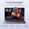 thumbnail image 3 of Blackview AceBook 10 18.5" Laptop, 16GB RAM 512GB SSD, Intel N6000 Quad-Core, FHD Screen, Windows 11 Pro, WiFi 6 Bluetooth 5.2, Type-C PD Charging, For Business Student Home Office, 3 of 11