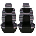 thumbnail image 2 of TLH Lavender Mesa57 Southwestern Print Car Seat Covers in Flat Cloth, Universal Fit for most Cars, Trucks, SUVs or Vans, 2 of 6