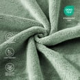 thumbnail image 4 of Regal Living Warm & Cozy Plush Velvet Queen Blanket, Sage Green, 90 x 90, 4 of 9