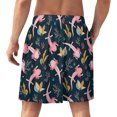 thumbnail image 2 of NICKSUN Shorts de Pyjama Amusants pour Hommes, Bas de Pyjama Courts Doux avec Poches, Axolotl Mer, m, 2 of 5