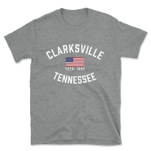 Clarksville Tennessee Patriot Men's Cotton T-Shirt