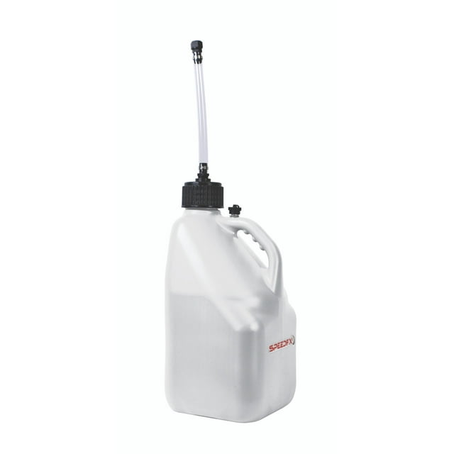 SpeedFX Liquid Storage Container 8831 White; 5 Gallon Capacity; Plastic; With Filler Hose and Cap