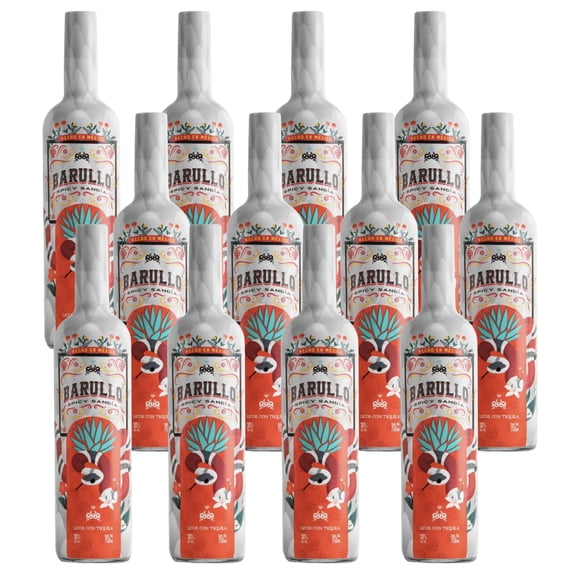 Caja de 12 Licor de Tequila Barullo Sandia 750 ml