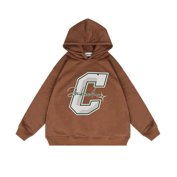 KYAIGUO Boys Girls Sweatshirt Long Sleeve Hoodies for Kids Toddler,Little Boys Girls Sweatsuit Shirt Tops ,Baby Long Sleeve Hooded Active Letter Spring Autumn Sweat Pullover 2-12 Years