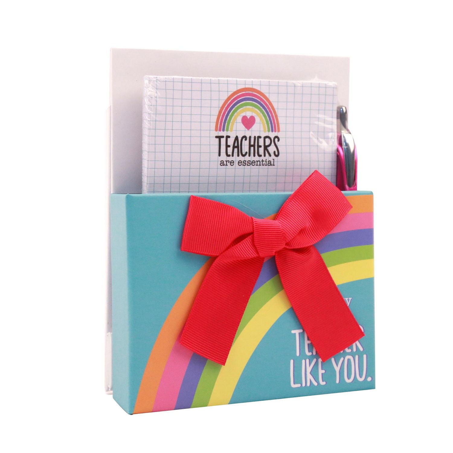 Way To Celebrate RAINBOW NOTEPAD SET VALENTINE DECOR