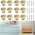thumbnail image 4 of 12 Pcs Antique Brass Drawer Handles Zinc Alloy Kitchen Cabinet Knobs, 4 of 6