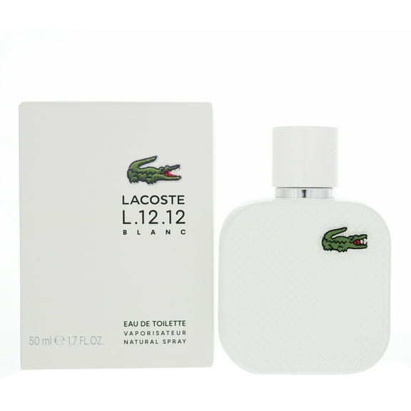 Lacoste Men's L.12.12 Blanc EDT 1.7 oz Fragrances 3386460149105