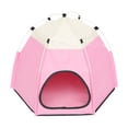 thumbnail image 1 of Shisuyan Nid de Chat Rose Lot de 1 Endroit de Couchage Confortable pour Usage Intérieur et Extérieur, 1 of 8