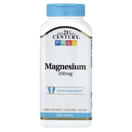 21st Century Magnesium, 250 Tablets