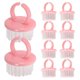 thumbnail image 1 of EXHUMKY 10Ud Cepillos Pequeños Para Con Mango Anillo Rosa Para Polvo Y Limpieza Delicada, 1 of 7