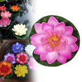 thumbnail image 1 of Simulation Lotus-Bag +0.1 (Added) Pink Pink Plastic (A 10Cm Artificial Lotus), 1 of 9