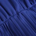 thumbnail image 4 of Mini Vestidos Vestido de una línea de mujer Vestido de sol con cuello halter de color sólido para cóctel (Azul M) Kuymtek para Mujer Azul T S, 4 of 6
