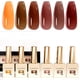 thumbnail image 1 of Set de esmaltes de uñas en gel CANNI Jelly Brown, 6 colores, 9 ml Soak Off, 1 of 9