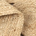 thumbnail image 6 of · REDEARTH · Round Area Rug - 5 Feet Braided Scalloped Abaca Embrace Natural Jute Rug- Artisan Made Boho Jute Patterned Rugs for Bedroom, Kitchen, Living Room, Farmhouse, Handmade Vintage Décor, 6 of 7