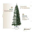 thumbnail image 3 of Árbol Navidad Tipo Lápiz 1.8m Esquimal - Pino Navideño Delgado Verde con Piñas y Bayas, 3 of 6