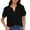Black-2, variant on QHFBli Womens Tops Summer 2025 Short Sleeve Casual Shirts Fashion Loose Fit Clothes