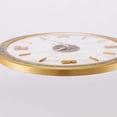 thumbnail image 3 of Clock, Living Room Wall Clock, Brass Luxury Wall Clock, Circular Wall Clock, Suitable For Hotels, Restaurants, Offices., 3 of 8