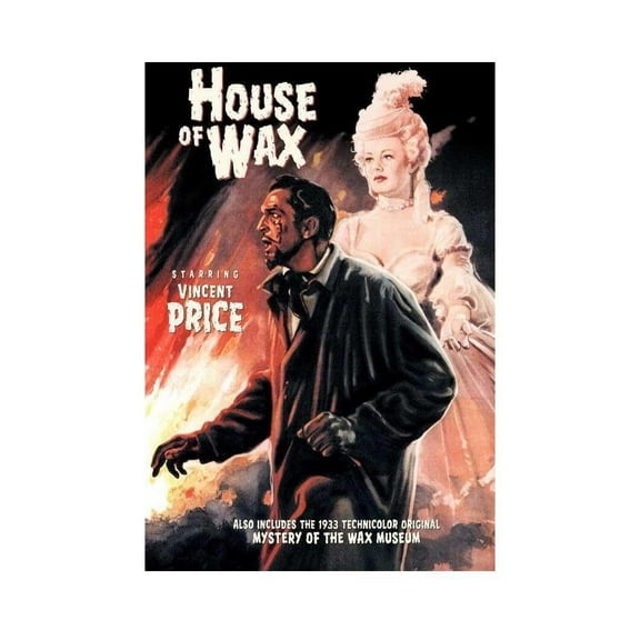 House of Wax Vincent Price Frank Lovejoy Movie Film Poster