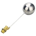 thumbnail image 1 of 1Set Water Float Valves Stainless Steel for Water Level Control in Livestock Tank Use, 1 of 9