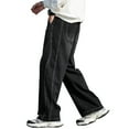 thumbnail image 4 of Mrmall Mens Baggy Jeans Y2k Skater Vintage Plain Pants Casual Wide Leg Jeans Loose Fit Denim Jeans Streetwear, 4 of 5
