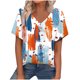 thumbnail image 1 of Camisetas Casuales de Manga Corta Plisada de la Moda de las Mujeres, Camiseta Cómoda de Poliéster para las Mujeres, Blusa de Primavera de Verano Lavado a Mano, 1 of 7