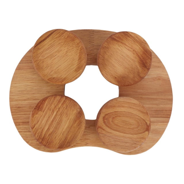 Reposacabezas De Madera Para Sauna Con Disco Giratorio, Almohada Para Sauna Para Cuello, Hombros, Dolor, Relajación De Cabeza