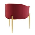 thumbnail image 3 of Savour Tufted Performance Velvet Accent Chair, 3 of 5