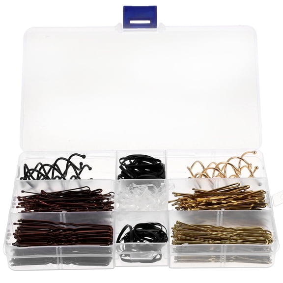 FENGGUIQU Premium Multi-Color Bobby Pins and Hair Bands Set for Women and Girls Elegant Hair Styling Accessories