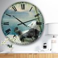 thumbnail image 2 of DesignArt Panda after a long day Large Wall Clock, 2 of 2