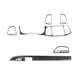 thumbnail image 1 of Juego de 8 pegatinas para consola central del copiloto del coche con volante a la izquierda de repuesto para Dodge Challenger 2015-2020, 1 of 9
