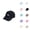 Black, variant on Kids Lightweight Baseball Cap Macaron Color Letter M Embroidery Adjustable Sun Hat for Boys Girls Age 2-8 Breathable Cotton UV Protection Outdoor Sports Cap for Daily Wear