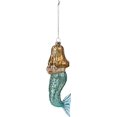 thumbnail image 2 of Primitives by Kathy Glass Hanging Ornament, 6.25 Tall, Mermaid, 2 of 4