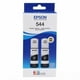 thumbnail image 1 of PACK DE TINTAS Epson T544 NEGRO COMPATIBLE CON L110 L3110 L3150 L5190 2 BOTELLAS, 1 of 2