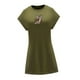 thumbnail image 4 of Vestido corto de verano para mujer, ligero, con cuello redondo, para viajes de aniversario SG, 4 of 7