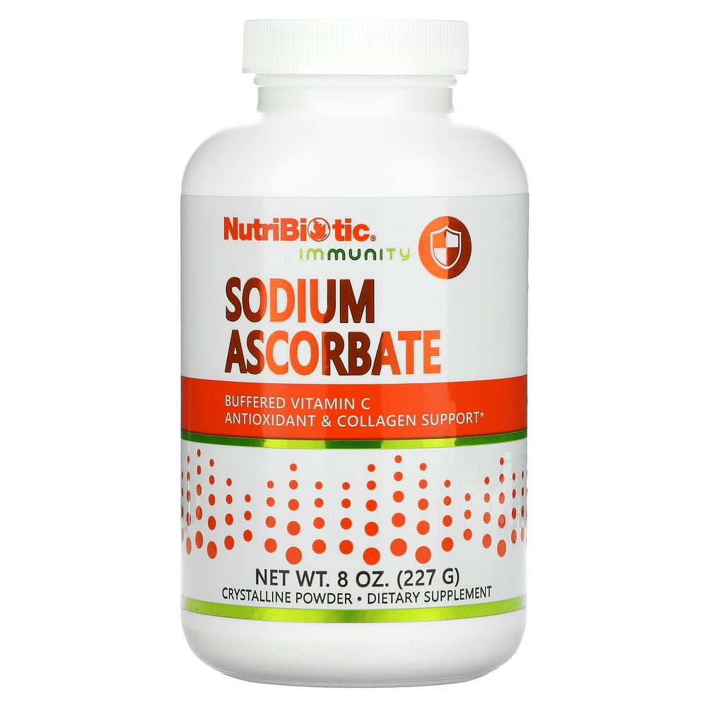 NutriBiotic Immunity, Sodium Ascorbate, Crystalline Powder, 8 oz (227 g ...