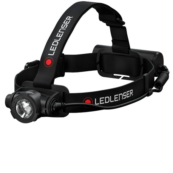 Ledlenser, H7R Core Rechargeable Headlamp, High Power LED, 1000 Lumens, Hands-Free Light for Home, Waterproof, Outdoor, Camping, and Emergency Use, Black